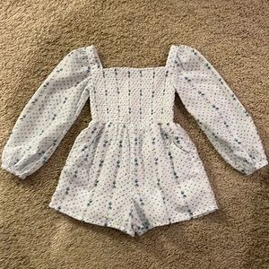 Janie and Jack 2T floral romper